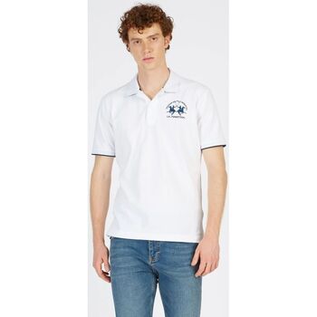 La Martina  T-Shirts & Poloshirts CCMP01 PK001-00001 OPTIC WHITE