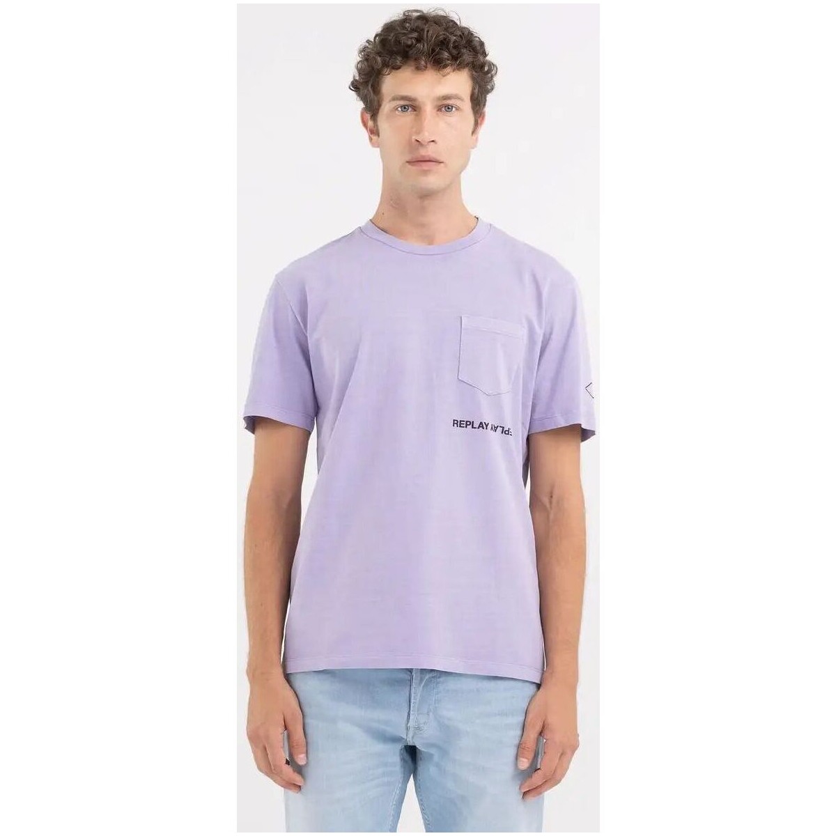 Kleidung Herren T-Shirts & Poloshirts Replay M6815.22662G-627 Violett