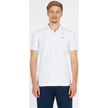La Martina  T-Shirts & Poloshirts CCMP02-PK001 PQT STR-00001 OPTIC WHITE