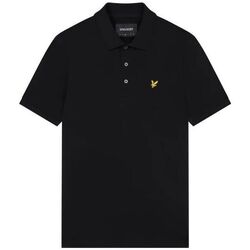 Kleidung Herren T-Shirts & Poloshirts Lyle & Scott SP400VOGX PLAIN SHIRT-Z865 JET BLACK Schwarz