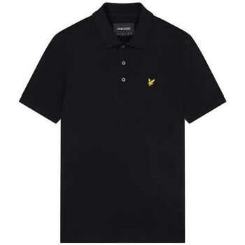Lyle & Scott  T-Shirts & Poloshirts SP400VOGX PLAIN SHIRT-Z865 JET BLACK