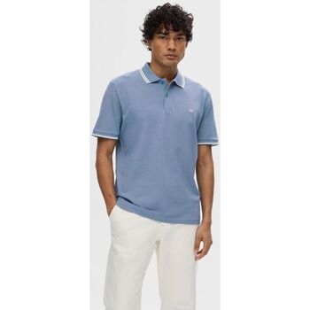 Selected  T-Shirts & Poloshirts 16087840 DANTE SPORT-CASHMERE BLUE