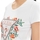 Kleidung Damen T-Shirts Guess Flowers Weiss