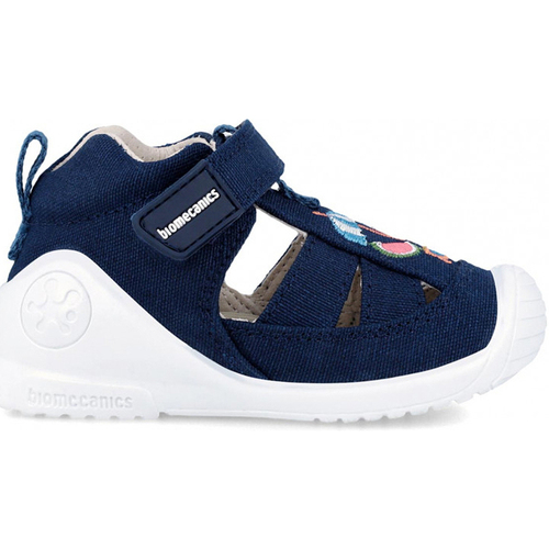 Schuhe Kinder Sandalen / Sandaletten Biomecanics SANDALE 242184 BEACH Blau