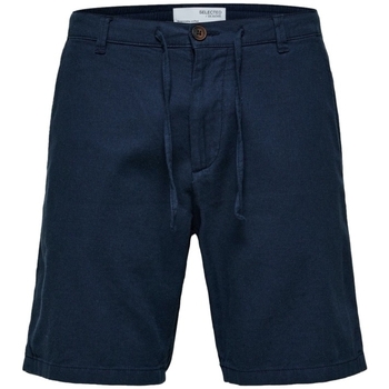 Kleidung Herren Shorts / Bermudas Selected Noos Comfort-Brody - Dark Sapphire Blau