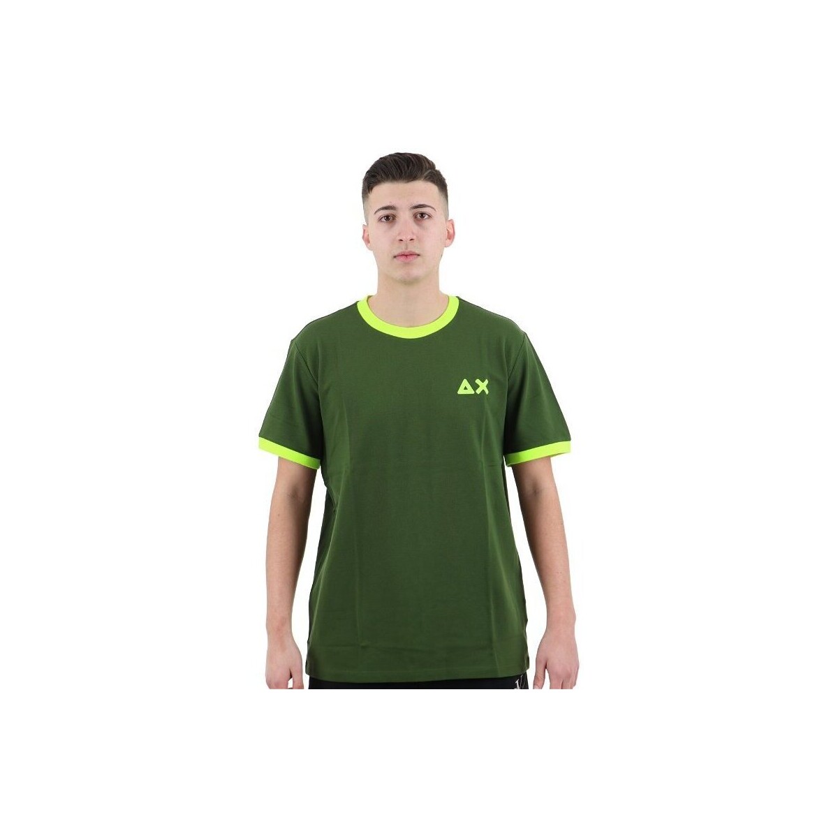Kleidung Herren T-Shirts & Poloshirts Sun68 T34125 Grün