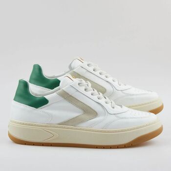 Schuhe Herren Sneaker Valsport HYPE - VH2509M-CLASSIC WHITE/GREEN Weiss