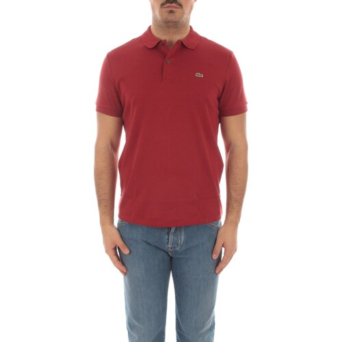 Kleidung Herren Polohemden Lacoste DH2050 Rot
