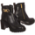 Schuhe Damen Stiefel MICHAEL Michael Kors 40F2PKME7L-BLACK-BROWN Schwarz