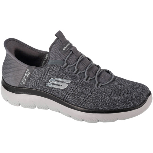Schuhe Herren Sneaker Low Skechers Slip-Ins: Summits - Key Pace Grau