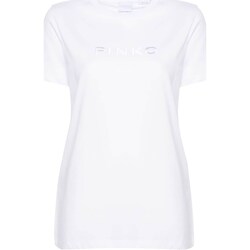 Kleidung Damen Langärmelige Polohemden Pinko 101752-A1NW Weiss