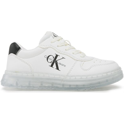 Schuhe Kinder Sneaker Calvin Klein Jeans V3X9-80554-100 Weiss