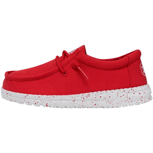 Schuhe Kinder Sneaker HEYDUDE 40044-610 Rot