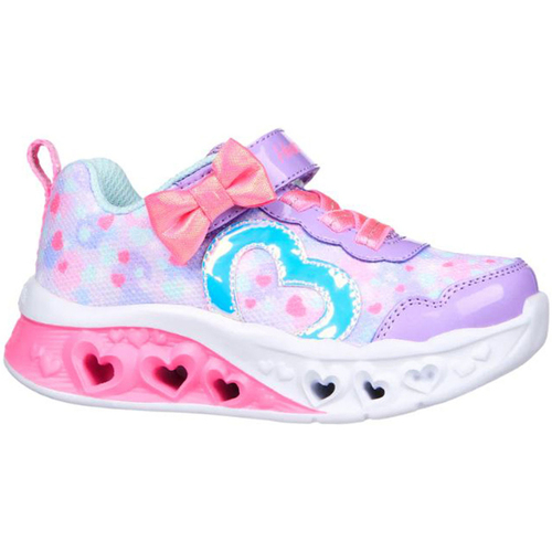 Schuhe Kinder Sneaker Skechers 302691N LVHP Rosa