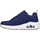 Schuhe Kinder Sneaker Skechers 403667L NVY Blau