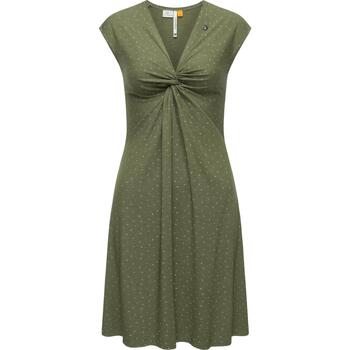 Kleidung Damen Kleider Ragwear Sommerkleid Comfrey Grün