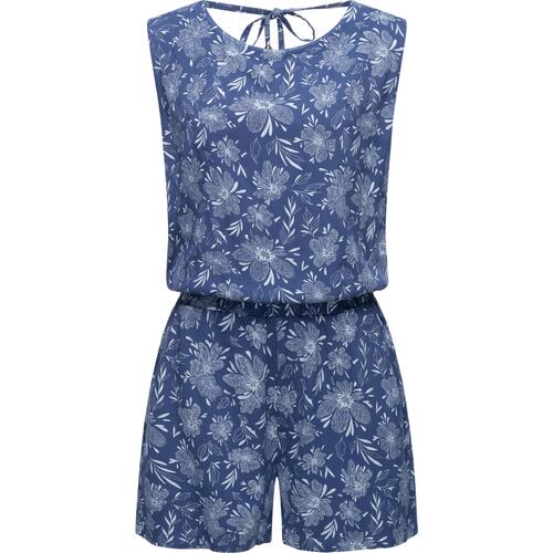 Kleidung Damen Overalls / Latzhosen Ragwear Jumpsuit Zella Blau