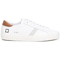 Schuhe Herren Sneaker Date M401-HL-VC-WI - HILL LOW-WHITE CUOIO Weiss