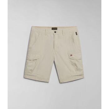 Kleidung Herren Shorts / Bermudas Napapijri NOTO 2.0 NP0A4HOQ-N90 BEIGE SILVER Beige