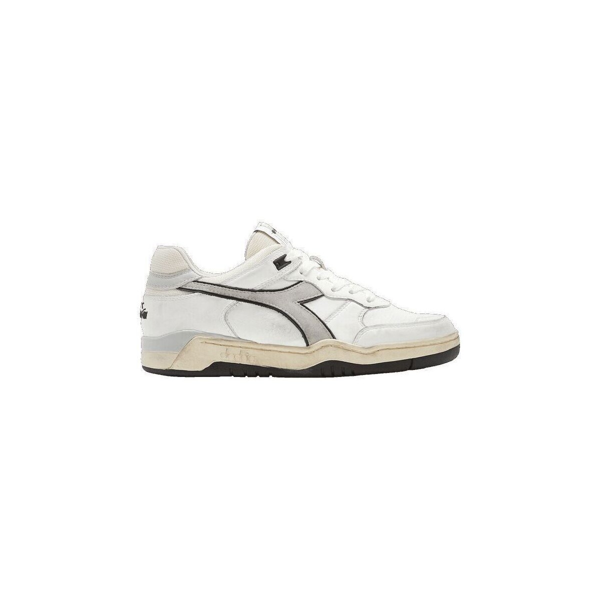 Schuhe Damen Sneaker Diadora 180117.D0820 B.560-BIANCO/GRIGIO Weiss