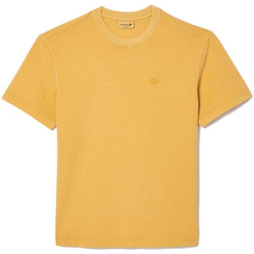Kleidung Herren T-Shirts Lacoste  Gelb