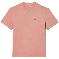Kleidung T-Shirts Lacoste  Rosa