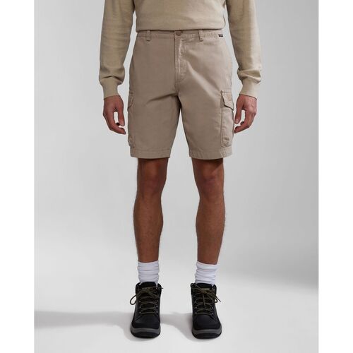 Kleidung Herren Shorts / Bermudas Napapijri N-DELINE NP0A4HOT-N1F BEIGE CASH Beige