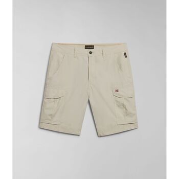 Kleidung Herren Shorts / Bermudas Napapijri NOTO 2.0 NP0A4HOQ-N90 BEIGE SILVER Beige