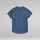 Kleidung Herren T-Shirts & Poloshirts G-Star Raw D16396-2653 LASH-G305 VINTAGE INDIGO Blau