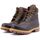 Schuhe Herren Klassische Stiefel Timberland TB027097214 - HERITAGE WATERPROOF-BROWN FULL GRAIN Braun