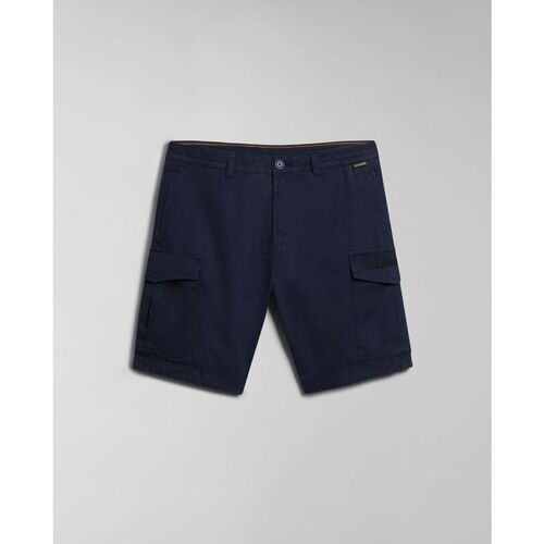 Kleidung Herren Shorts / Bermudas Napapijri N-DELINE NP0A4HOT-176 BLU MARINE Blau