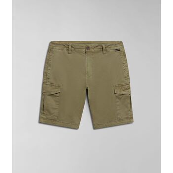 Kleidung Herren Shorts / Bermudas Napapijri N-DELINE NP0A4HOT-GAE GREEN LICHEN Grün
