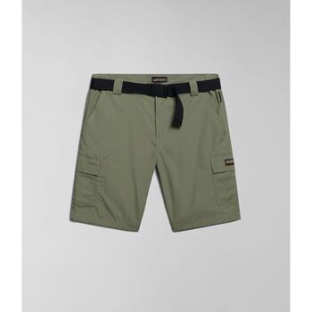 Kleidung Herren Shorts / Bermudas Napapijri N-SMITH NP0A4HRQ-GAE Grün