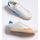 Schuhe Herren Sneaker Crime London DISTRESSED 17004-PP6 WHITE/SKY Weiss