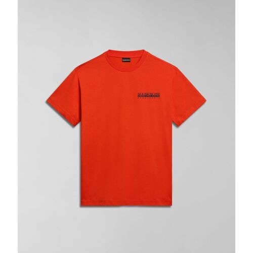 Kleidung Herren T-Shirts & Poloshirts Napapijri S-GOUIN NP0A4HTQ-A63 ORANGE SPICY Orange