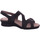 Schuhe Damen Sandalen / Sandaletten Mephisto Sandaletten PARIS ARTESIA 8100 BLACK Schwarz