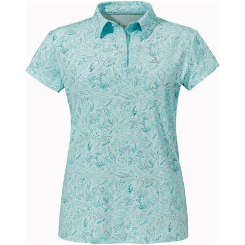 Kleidung Damen T-Shirts & Poloshirts SchÖffel Sport Polo Shirt Sternplatte L 2013527/8025 8025 Blau
