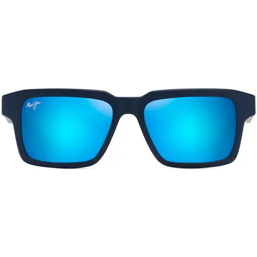 Uhren & Schmuck Sonnenbrillen Maui Jim Kahiko B635-03 Polarisierte Sonnenbrille Blau