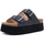 Schuhe Damen Sandalen / Sandaletten Colors of California Platform Sandal In Glitter Schwarz