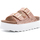 Schuhe Damen Sandalen / Sandaletten Colors of California Platform Sandal In Glitter Rosa