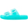 Schuhe Damen Pantoffel Colors of California Jelly Sandal 2 Buckles Marine