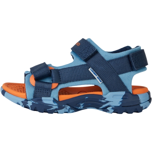Schuhe Mädchen Sandalen / Sandaletten Geox 232998 Blau