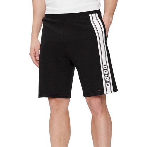 Kleidung Herren Shorts / Bermudas Tommy Hilfiger UM0UM03200 Schwarz