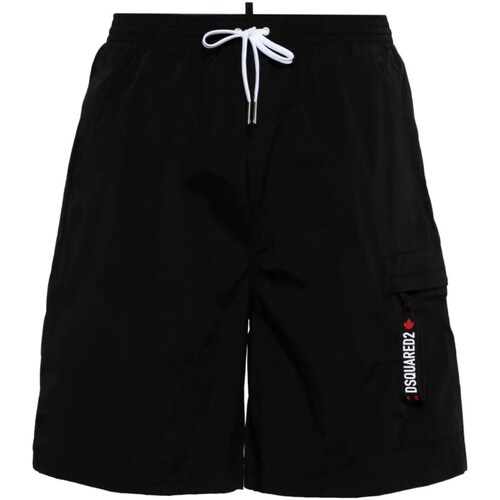 Kleidung Herren Shorts / Bermudas Dsquared D7BMC5500 Schwarz