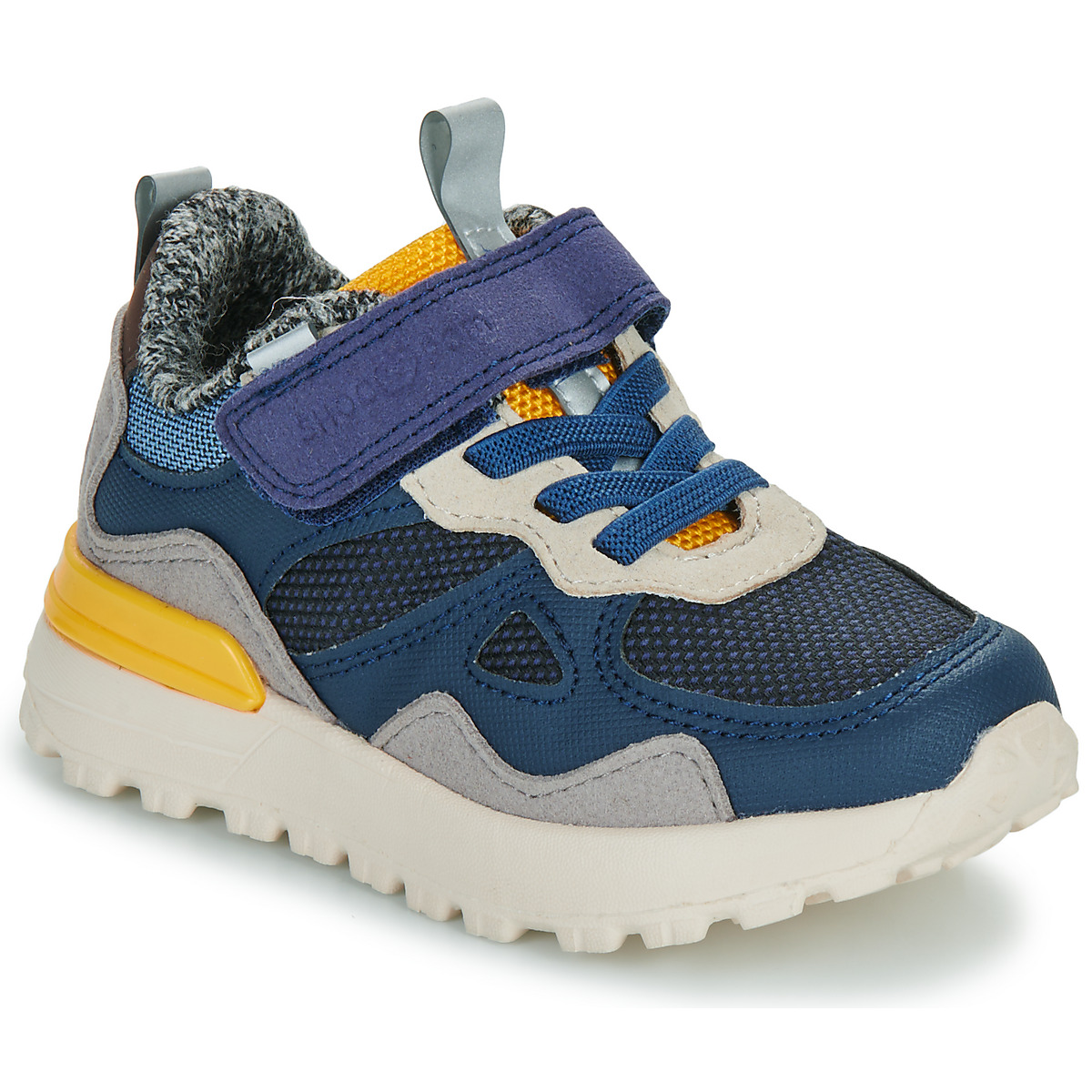 Schuhe Jungen Sneaker Low Shoo Pom JOGGY SCRATCH Blau / Grau
