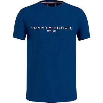 Tommy Hilfiger Tommy Logo Tee Blau