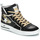 Schuhe Damen Sneaker High Semerdjian MARAL Schwarz / Gold