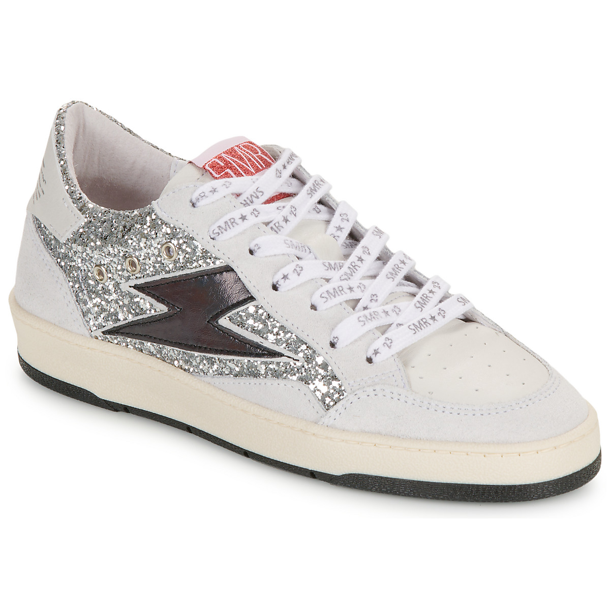 Schuhe Damen Sneaker Low Semerdjian DANY Silbern / Weiss