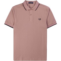 Kleidung Herren Polohemden Fred Perry Fp Twin Tipped Fred Perry Shirt Rosa