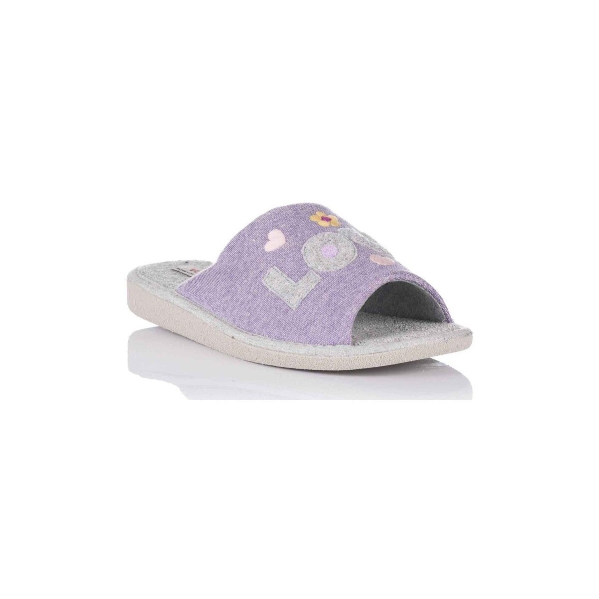 Schuhe Damen Hausschuhe Vulladi 9079-692 Violett
